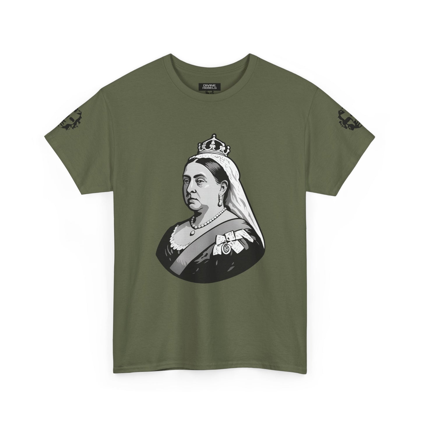 Queen Victoria Tee — "I may have the body of a frail woman…" - Divine Rebels Studio