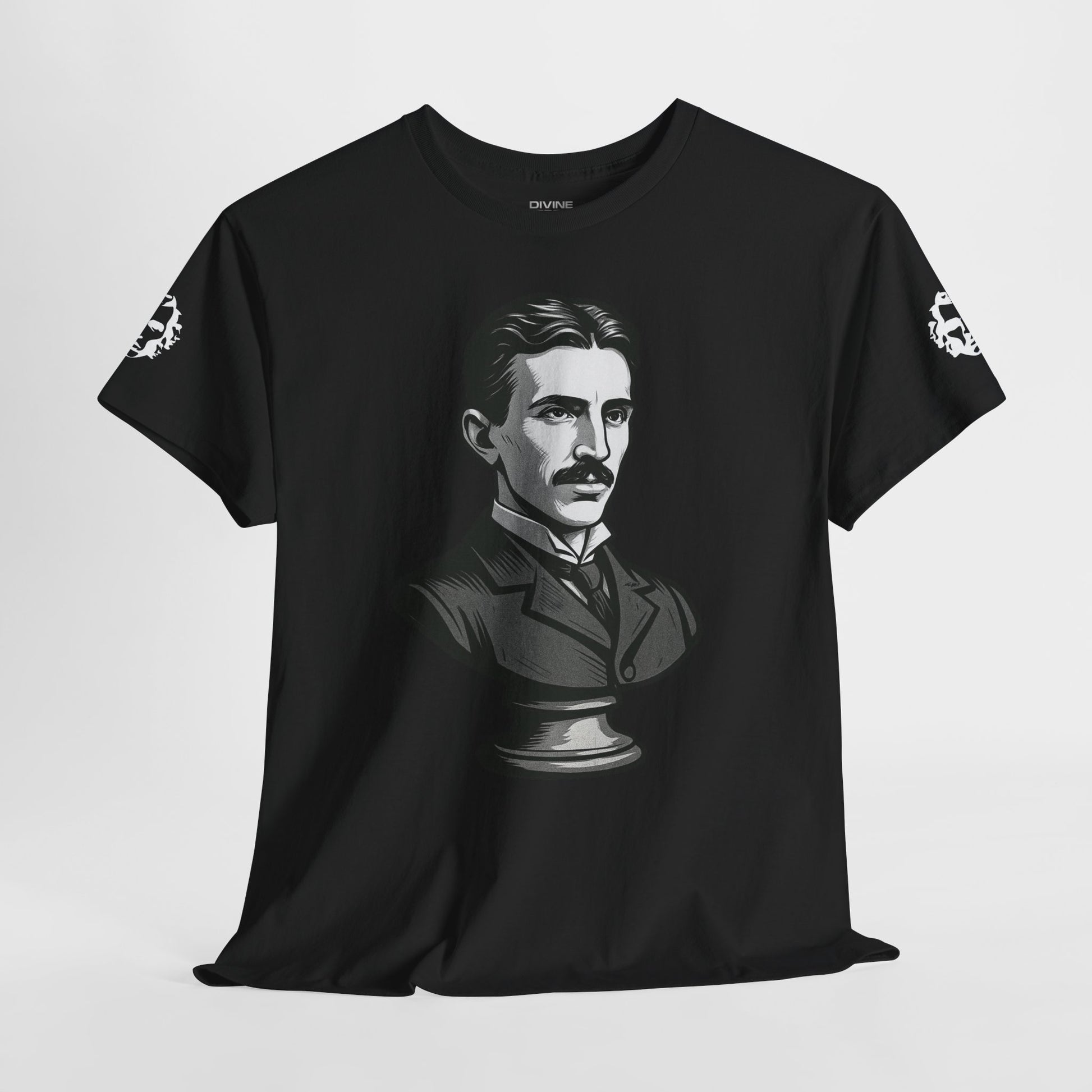 Nikola Tesla Quote Graphic Shirt - Divine Rebels Studio