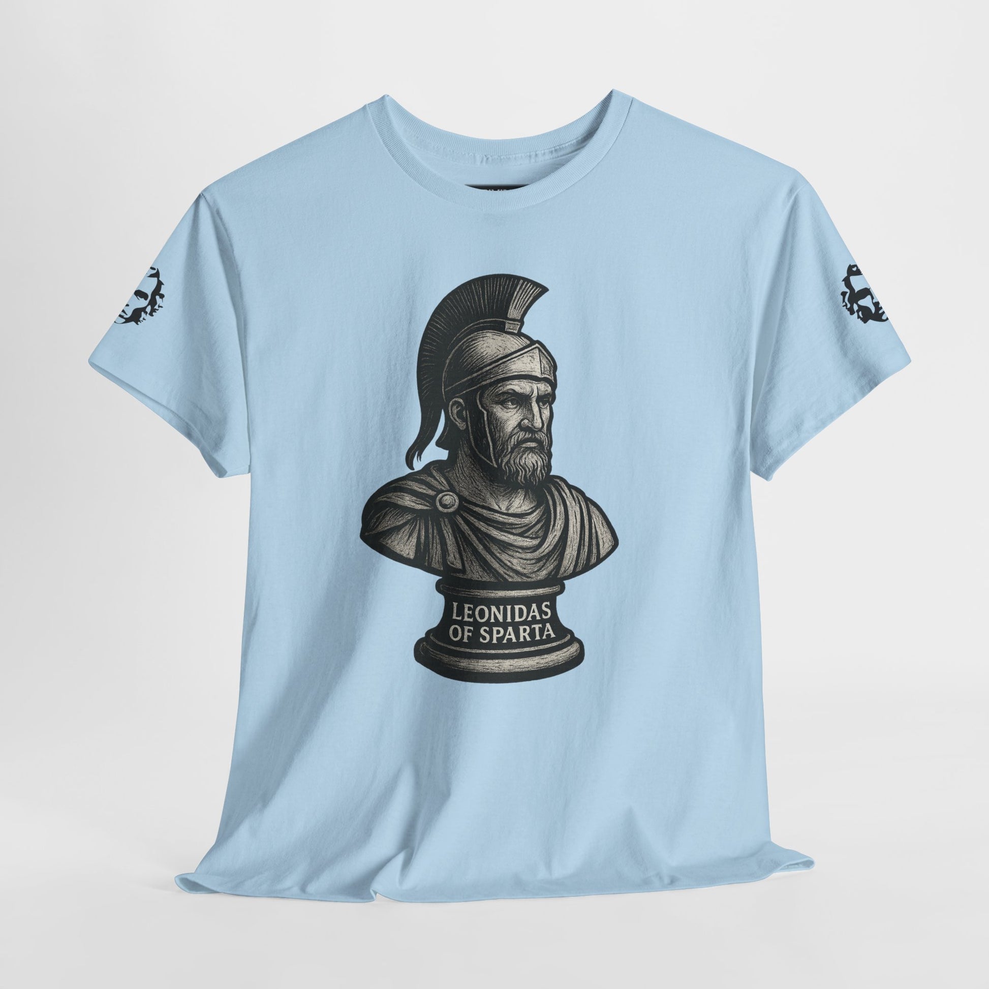 Leonidas of Sparta T‑Shirt — Classic Spartan Warrior Tee - Divine Rebels Studio