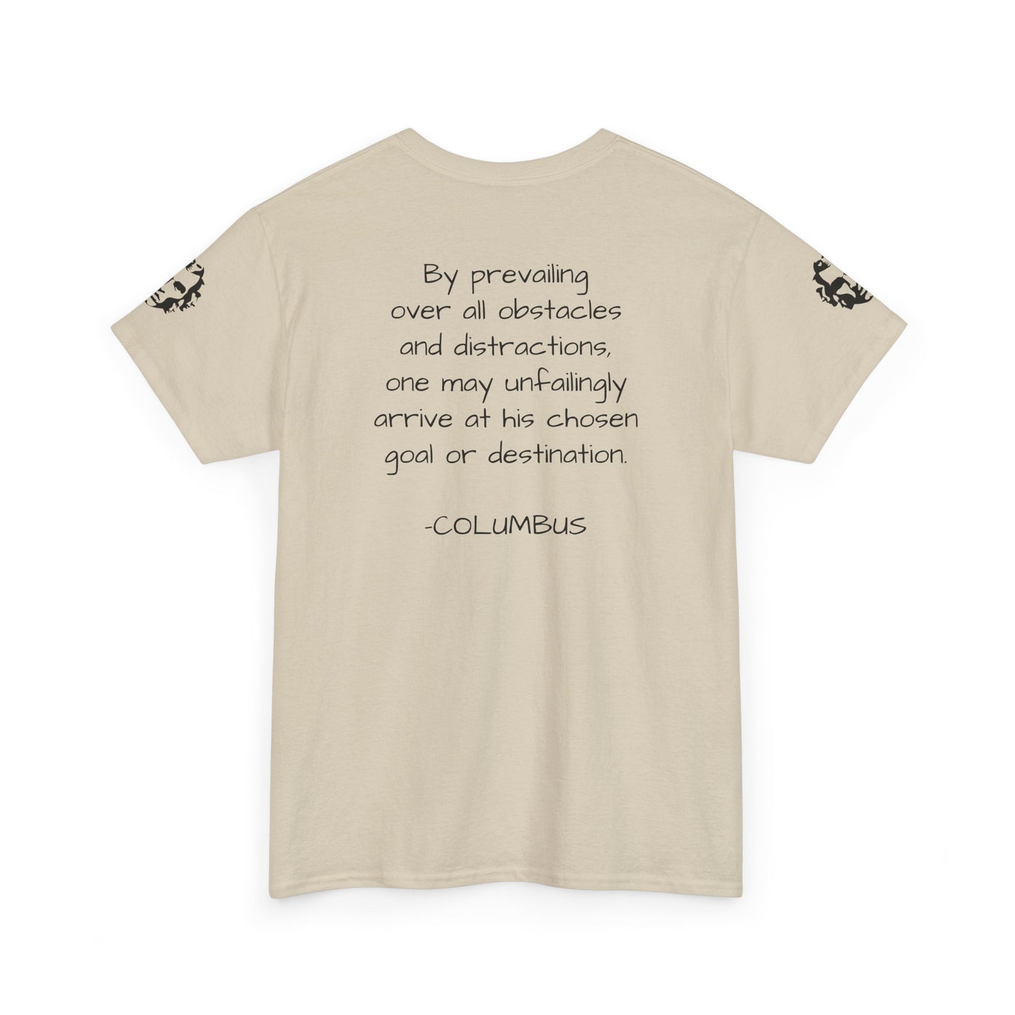 Christopher Columbus Quote T-Shirt - Divine Rebels Studio
