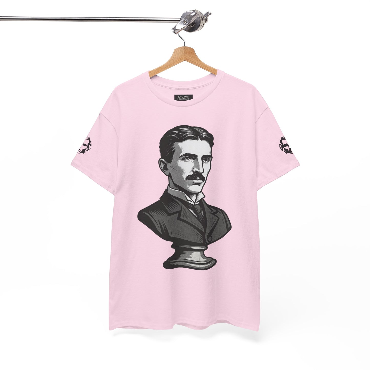 Nikola Tesla Quote Graphic Shirt - Divine Rebels Studio