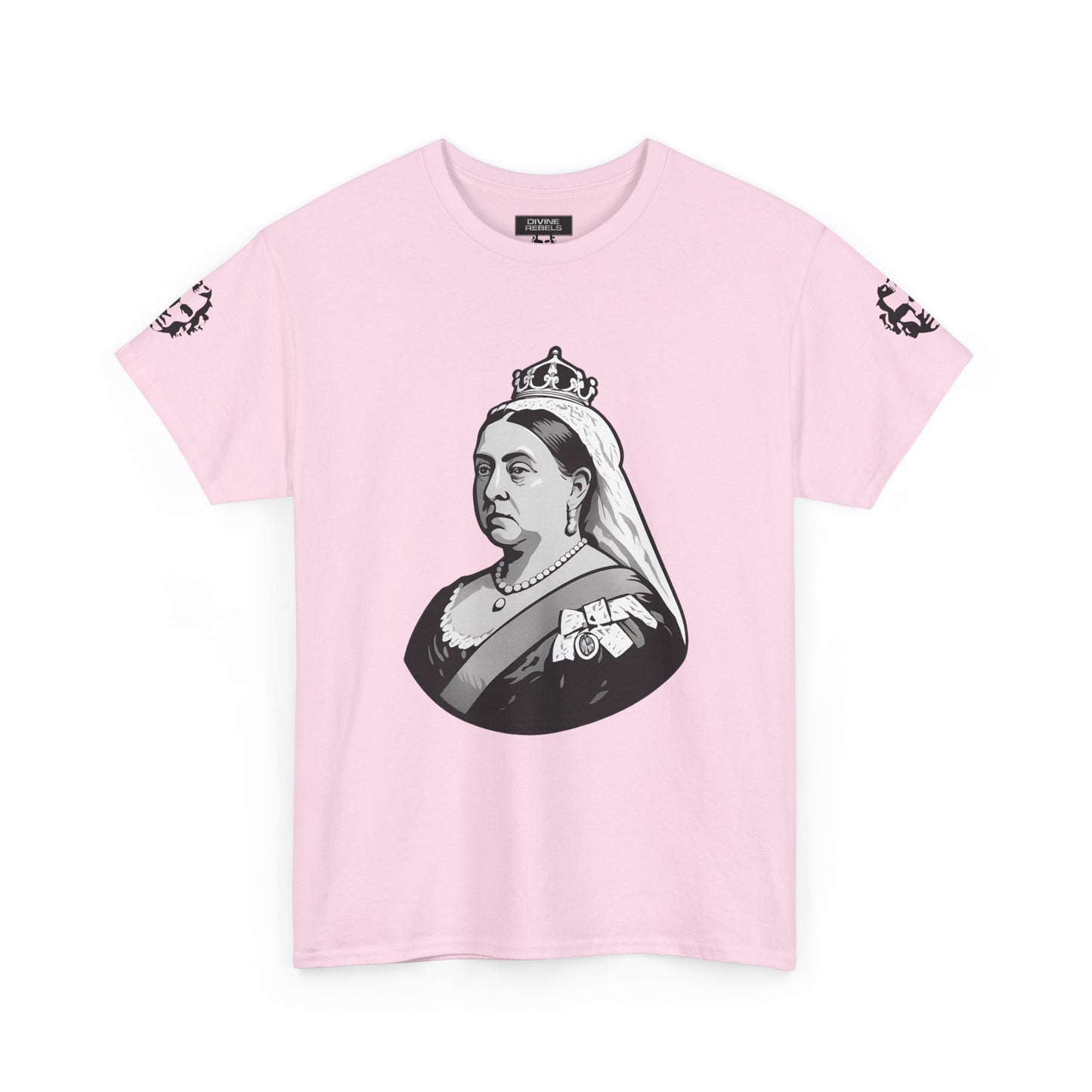 Queen Victoria Tee — "I may have the body of a frail woman…" - Divine Rebels Studio