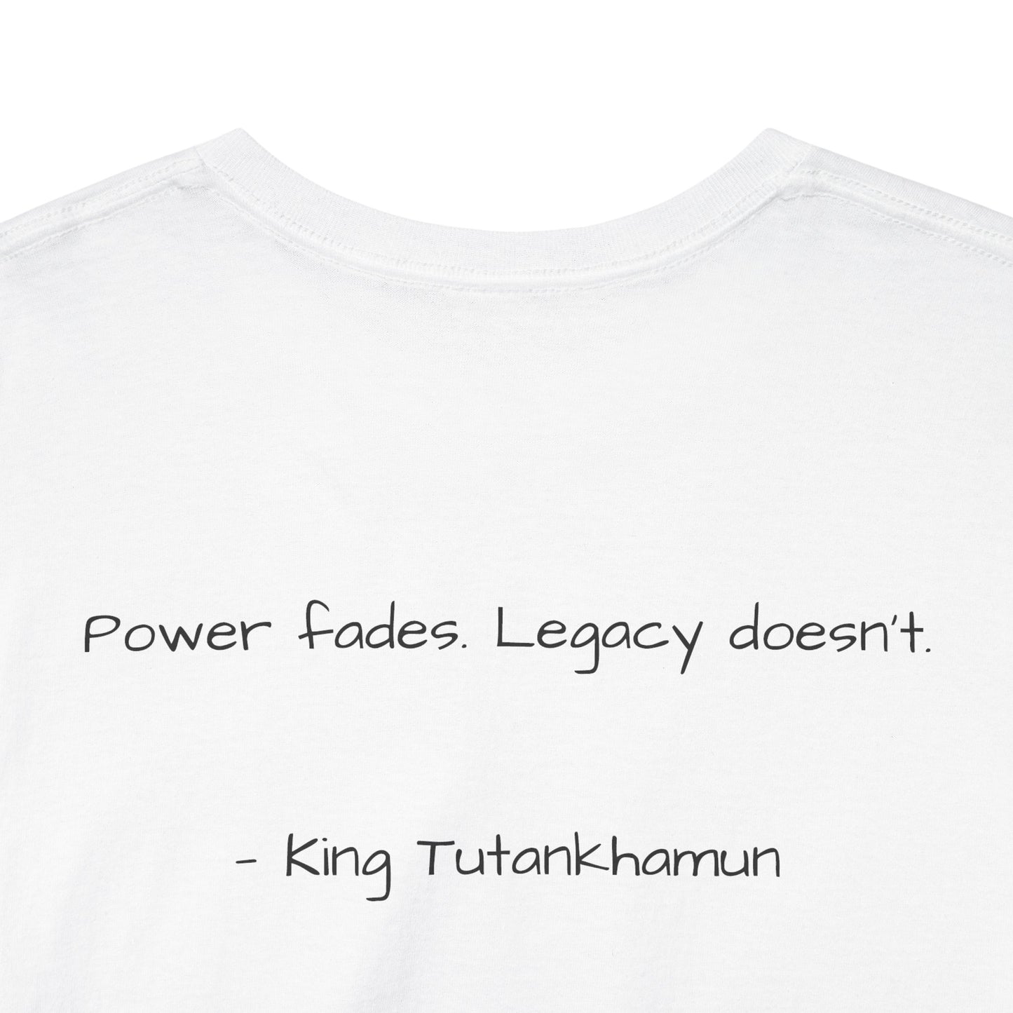 Ancient Egyptian King Tutankhamun T-Shirt - Divine Rebels Studio