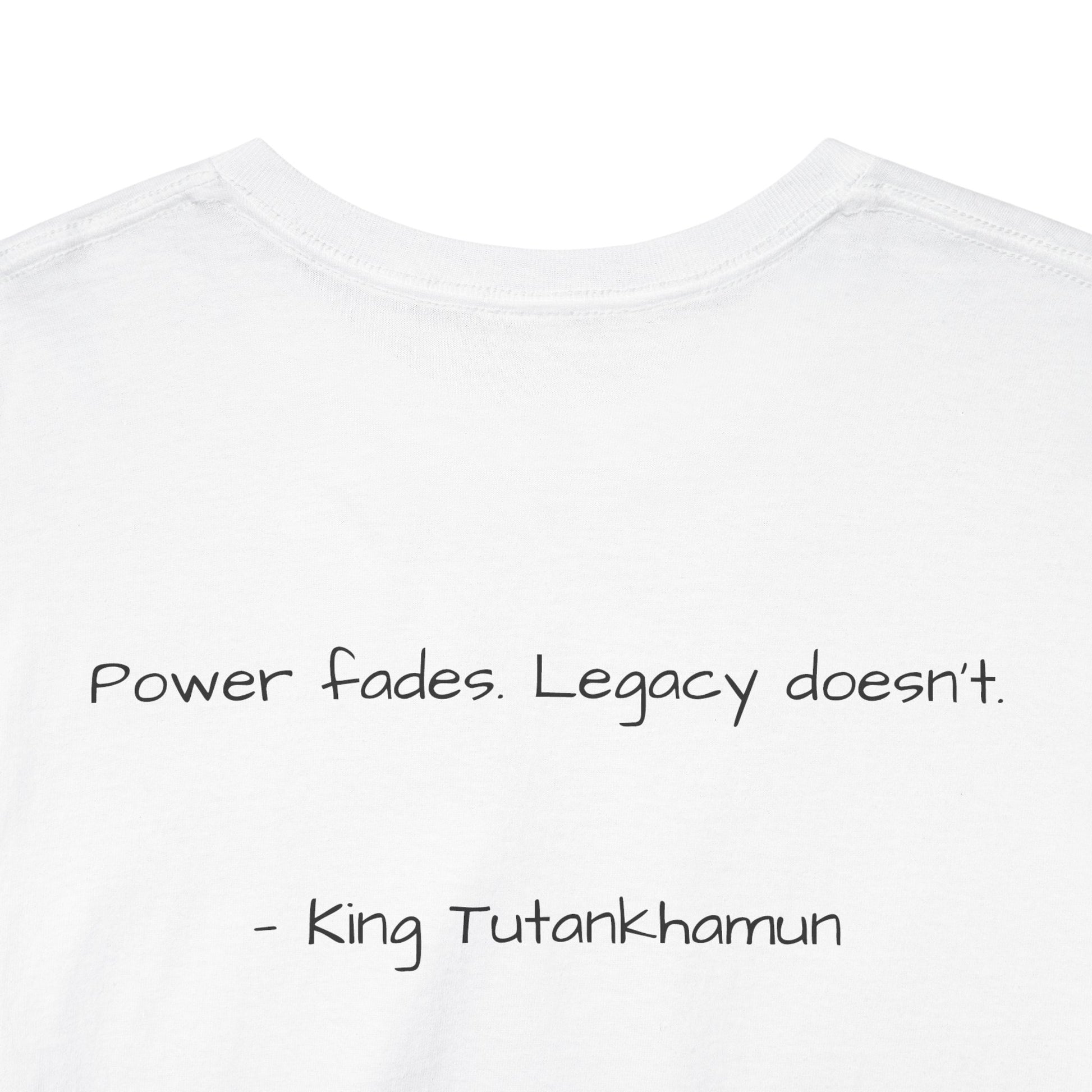 Ancient Egyptian King Tutankhamun T-Shirt - Divine Rebels Studio