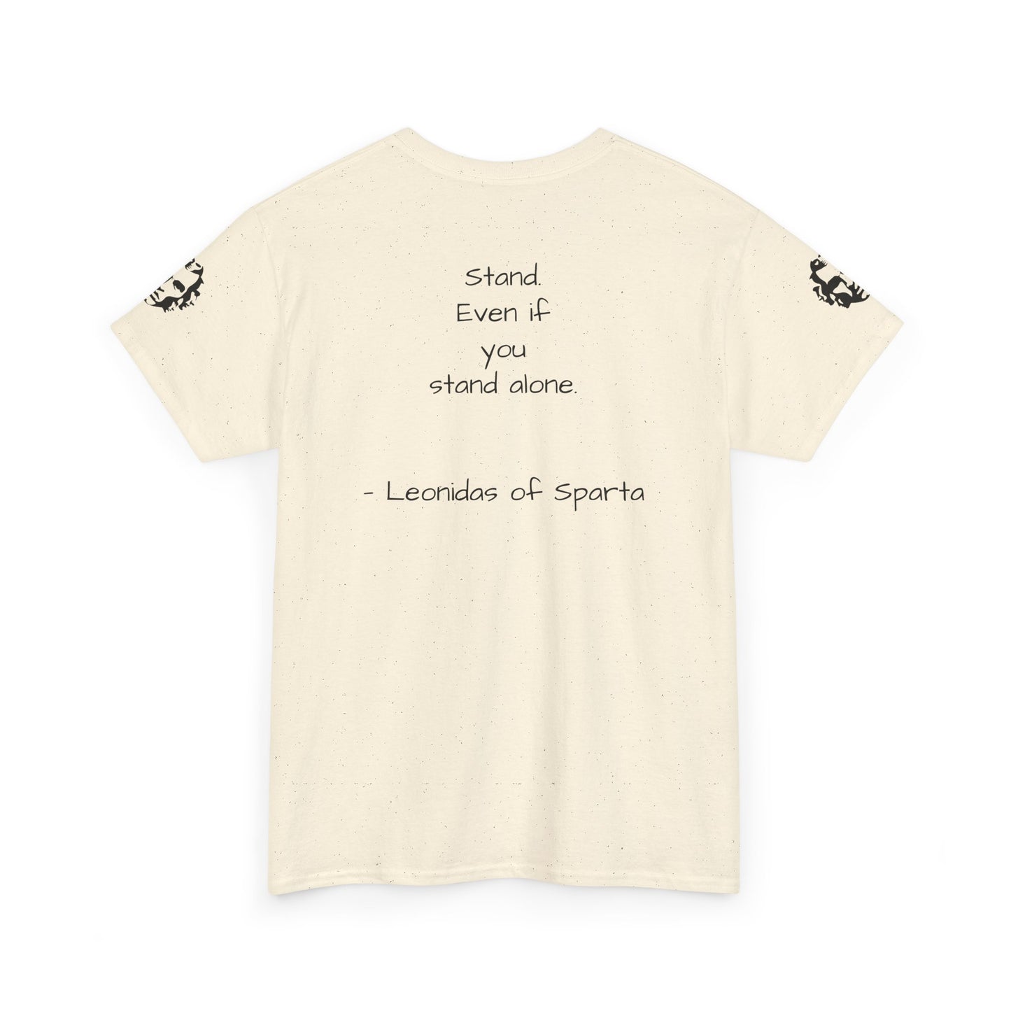 Leonidas of Sparta T‑Shirt — Classic Spartan Warrior Tee - Divine Rebels Studio