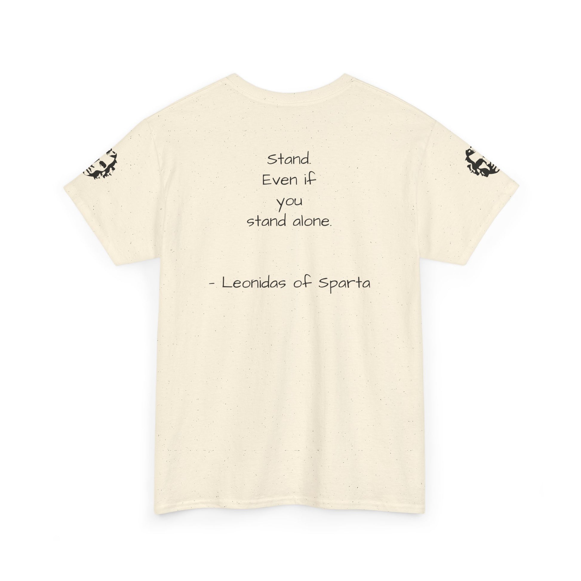 Leonidas of Sparta T‑Shirt — Classic Spartan Warrior Tee - Divine Rebels Studio