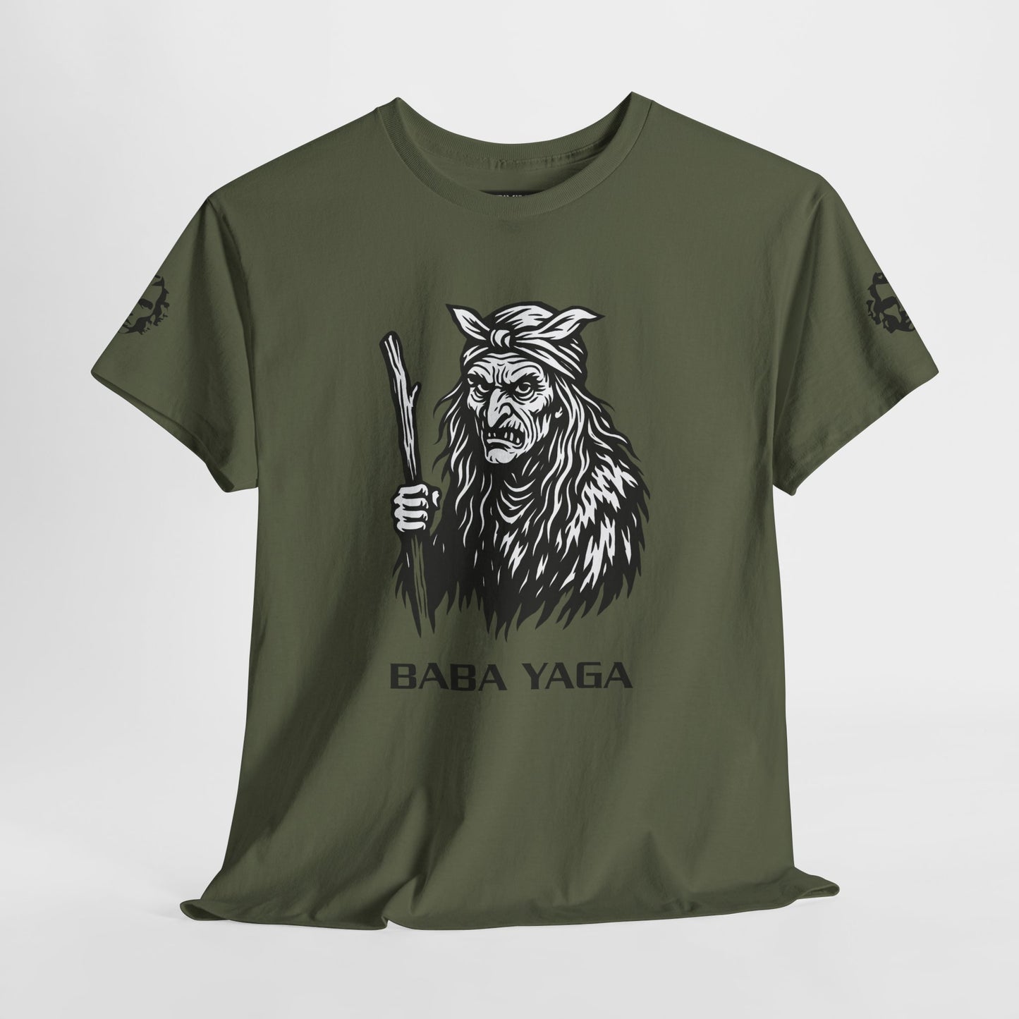 Baba Yaga Graphic Tee — Witch of the Wild - Divine Rebels Studio