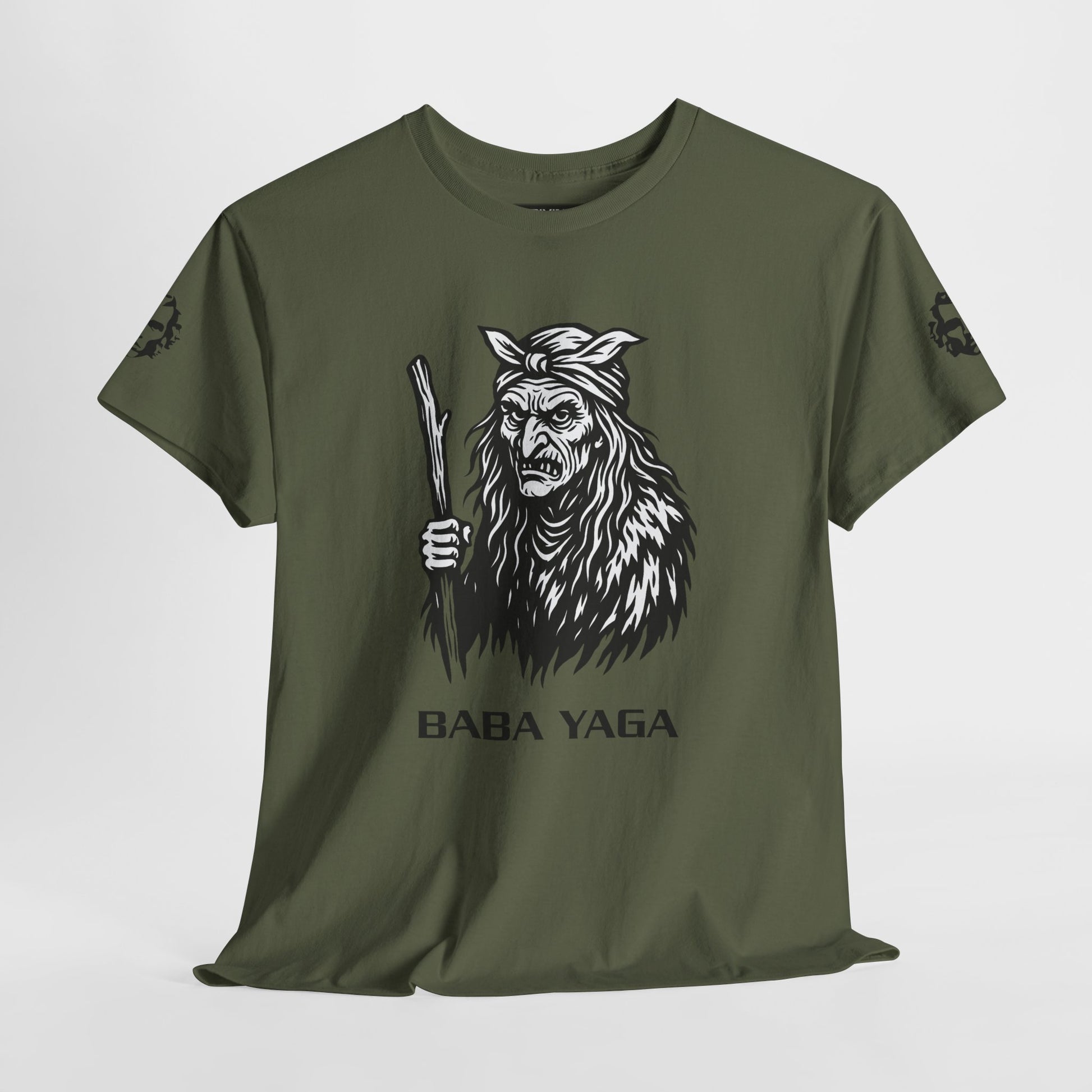 Baba Yaga Graphic Tee — Witch of the Wild - Divine Rebels Studio