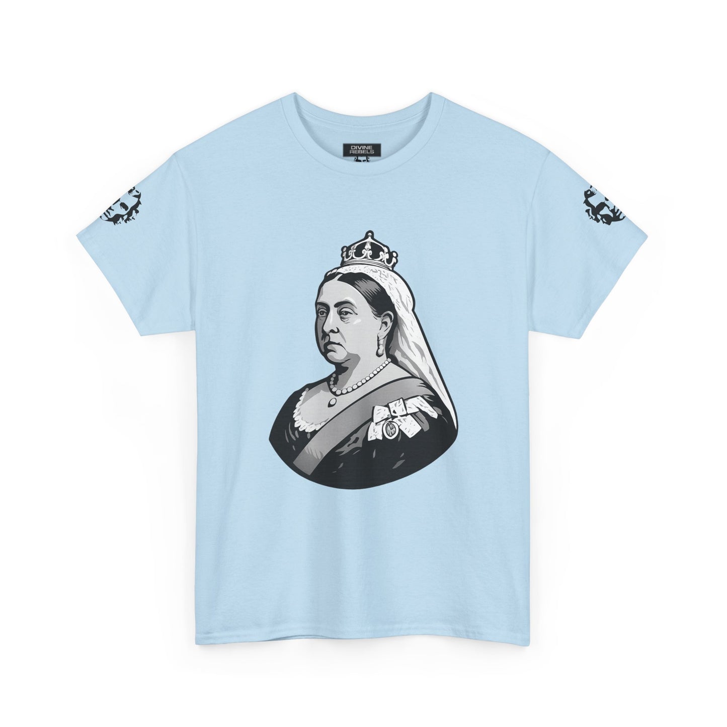 Queen Victoria Tee — "I may have the body of a frail woman…" - Divine Rebels Studio