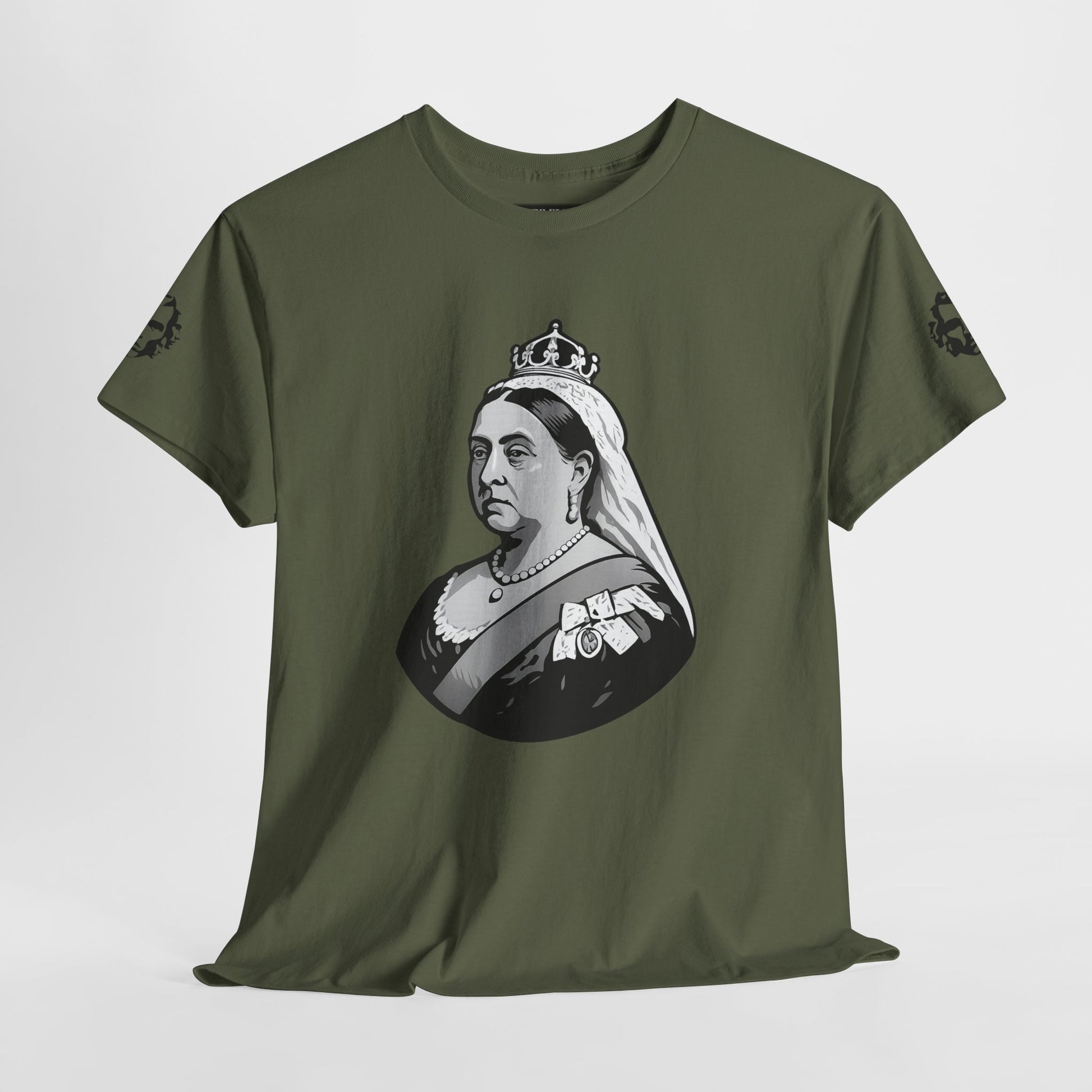 Queen Victoria Tee — "I may have the body of a frail woman…" - Divine Rebels Studio