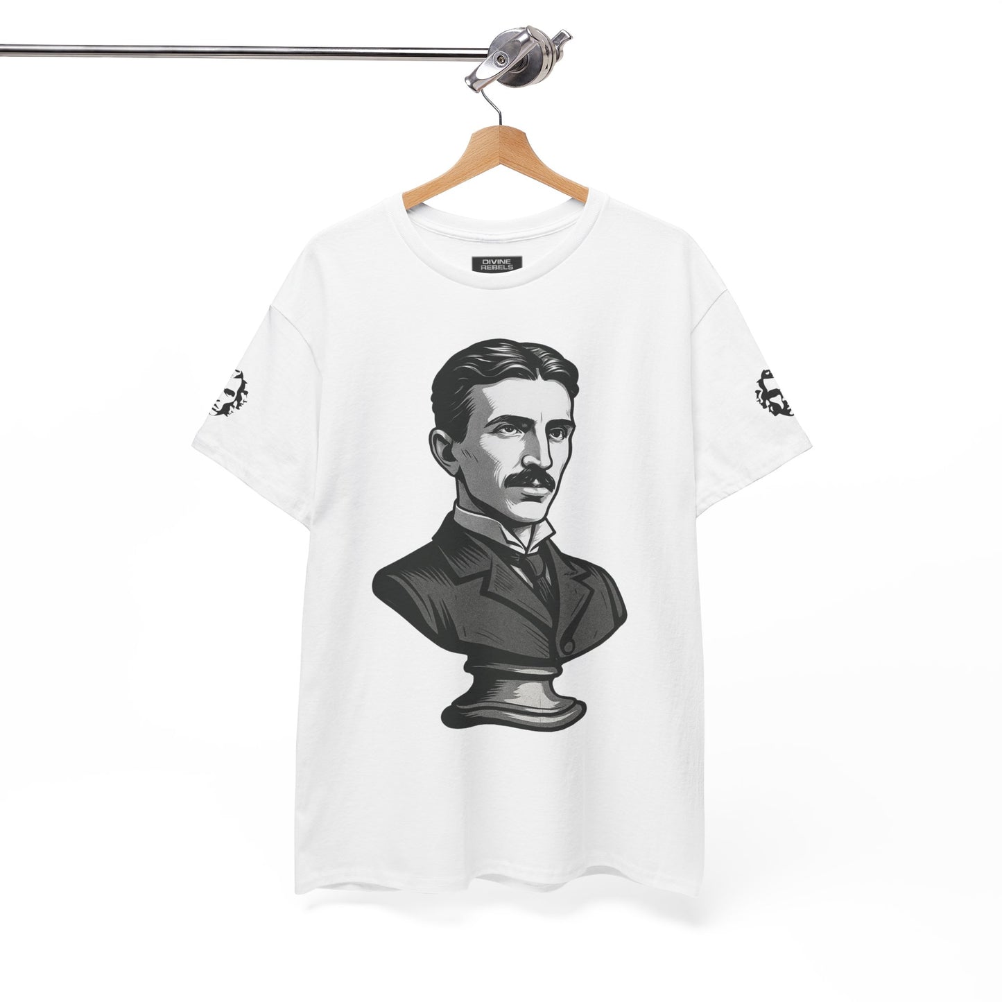 Nikola Tesla Quote Graphic Shirt - Divine Rebels Studio