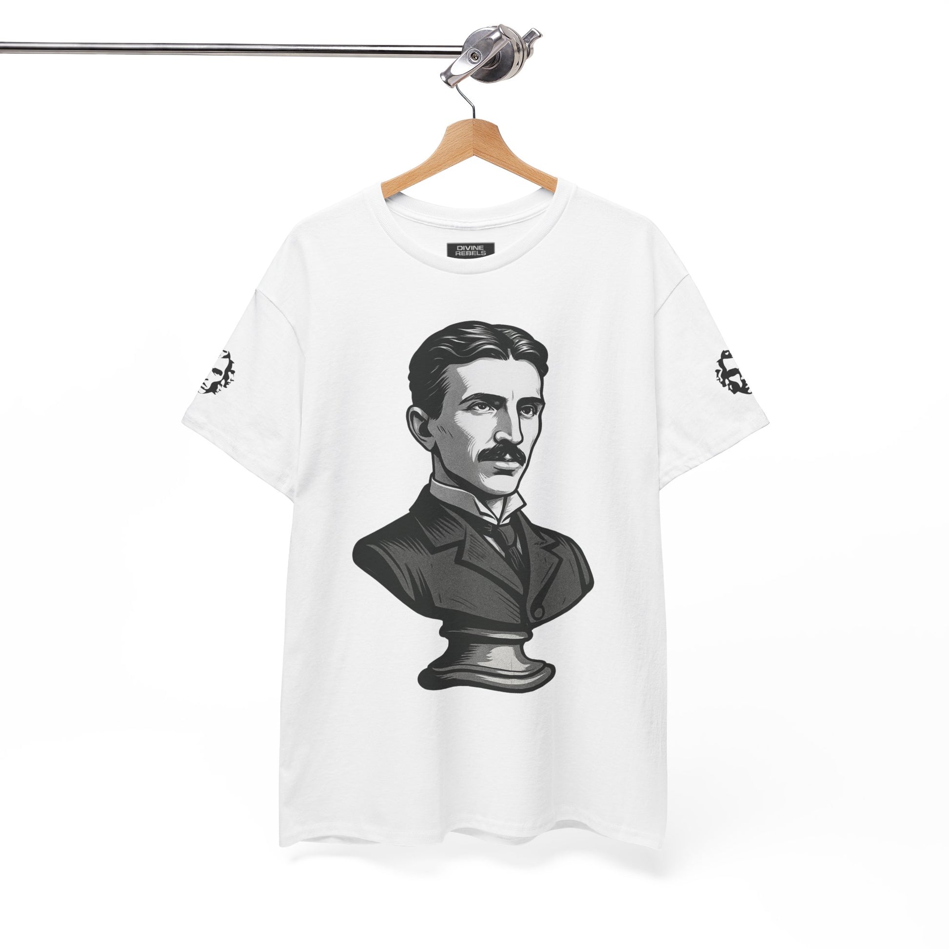 Nikola Tesla Quote Graphic Shirt - Divine Rebels Studio