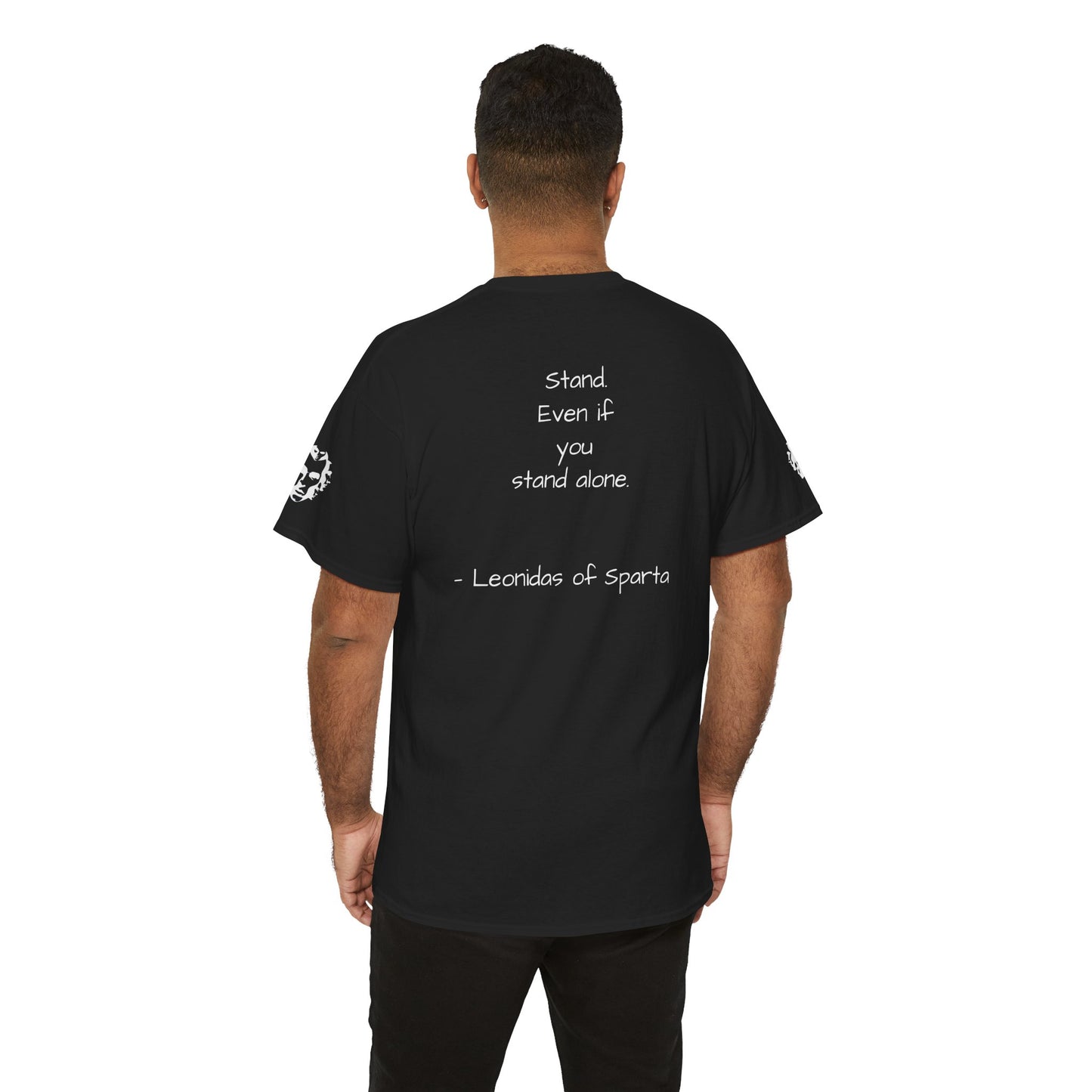 Leonidas of Sparta T‑Shirt — Classic Spartan Warrior Tee - Divine Rebels Studio