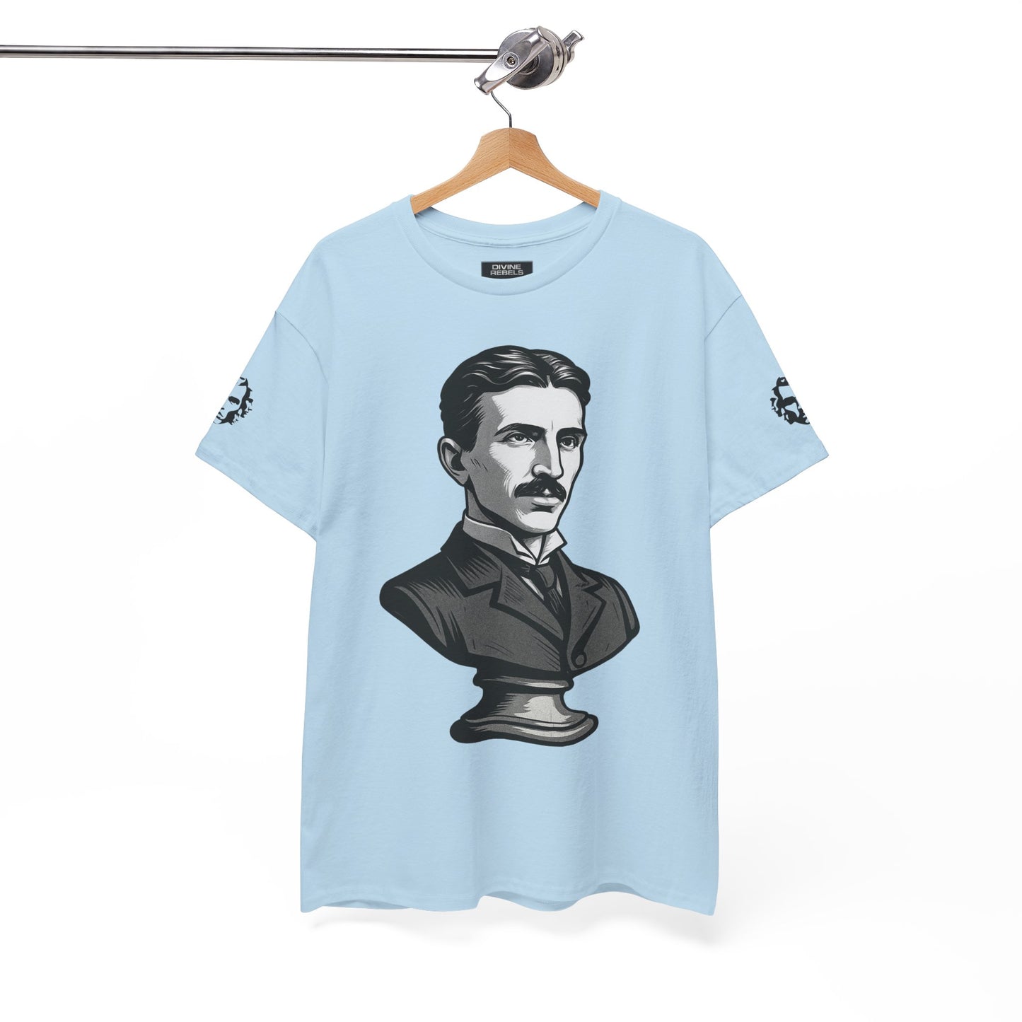 Nikola Tesla Quote Graphic Shirt - Divine Rebels Studio