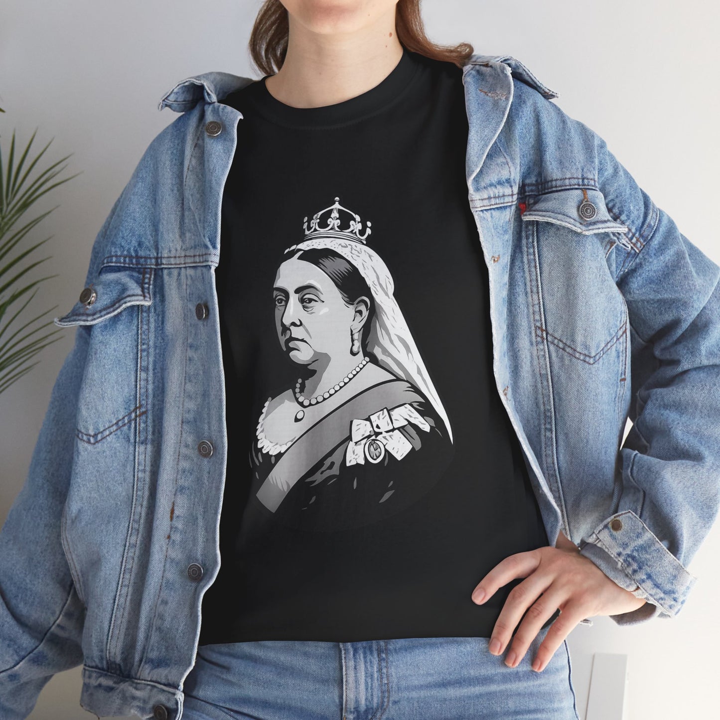Queen Victoria Tee — "I may have the body of a frail woman…" - Divine Rebels Studio