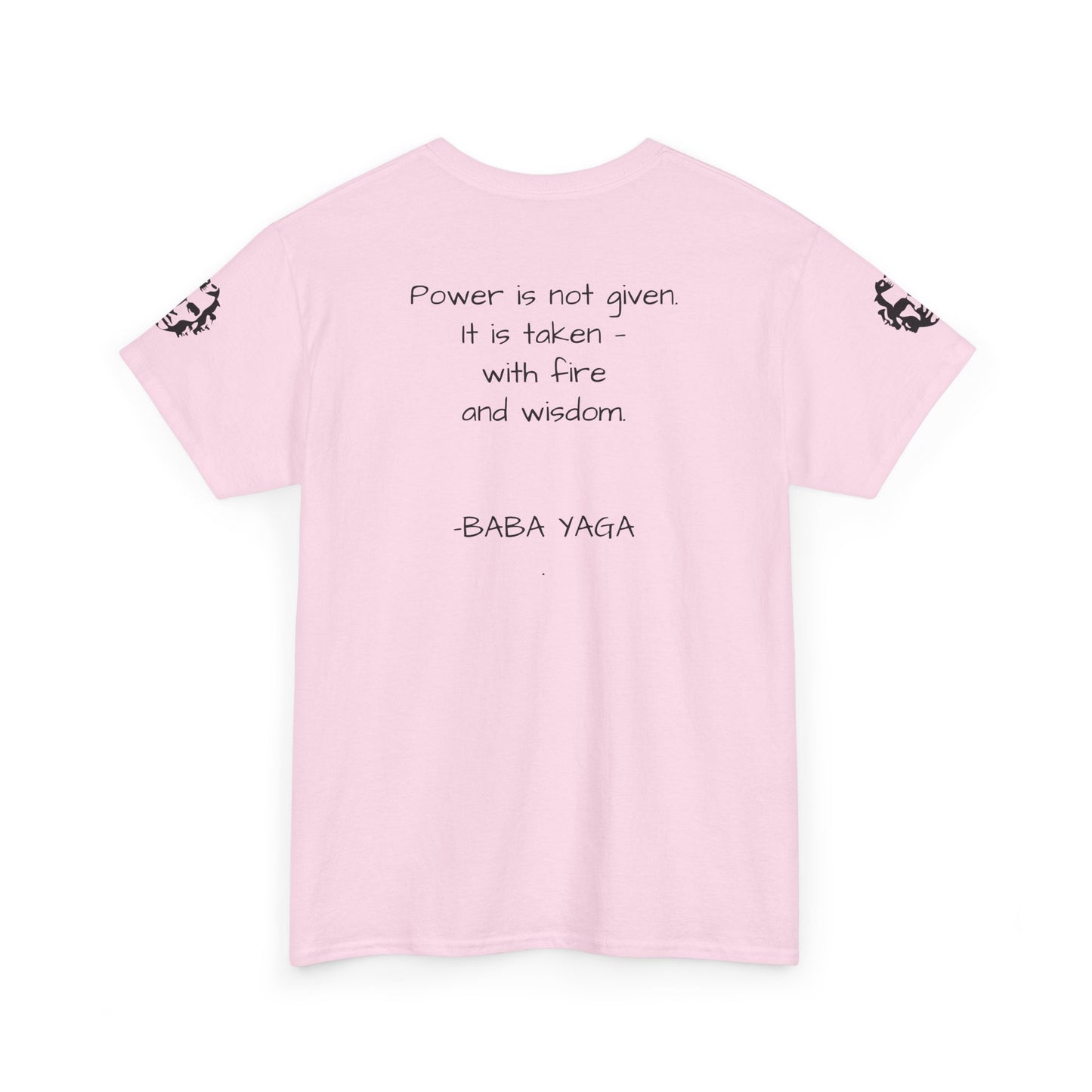 Baba Yaga Graphic Tee — Witch of the Wild - Divine Rebels Studio