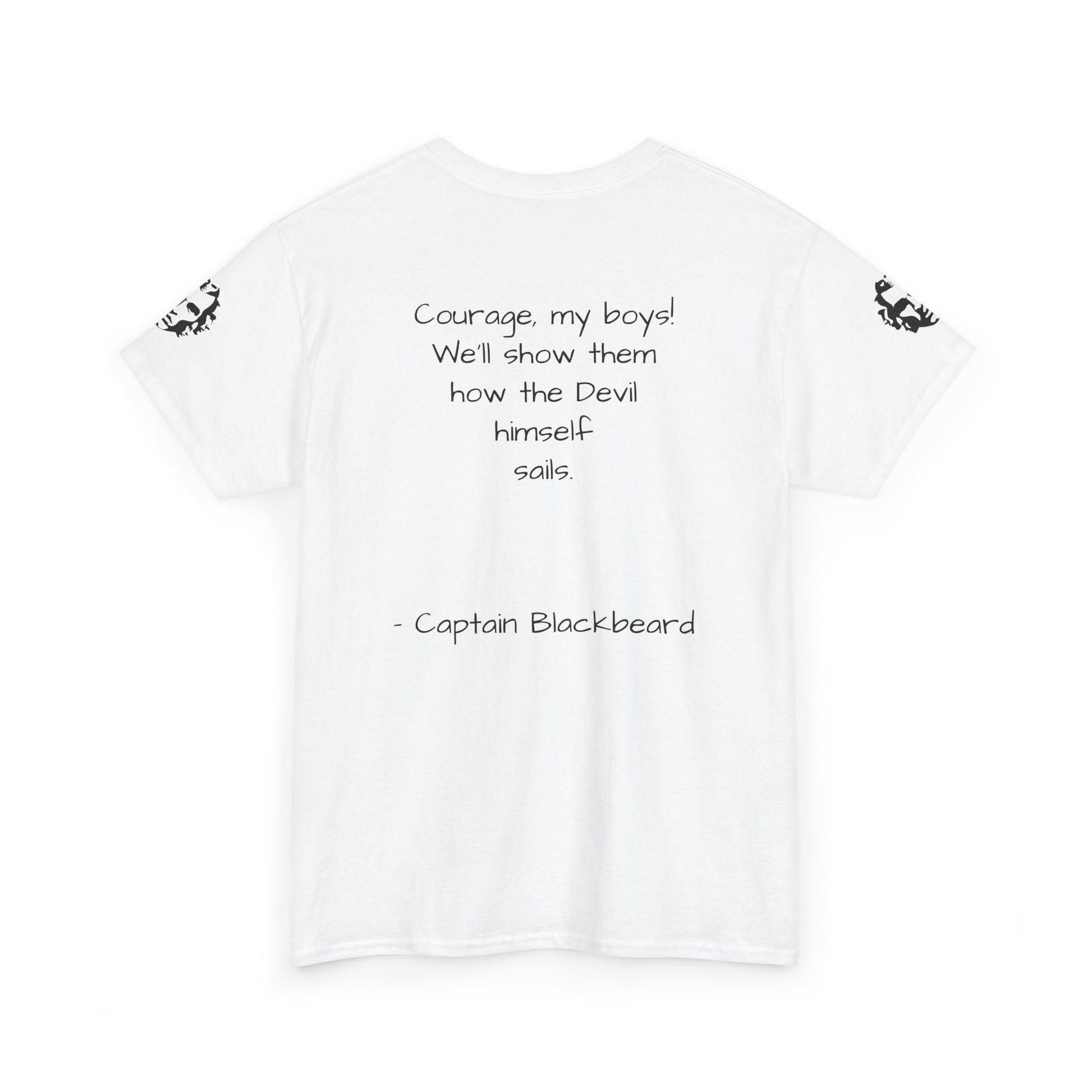 Captain Blackbeard (Edward Teach / Thatch) T-Shirt - Divine Rebels Studio