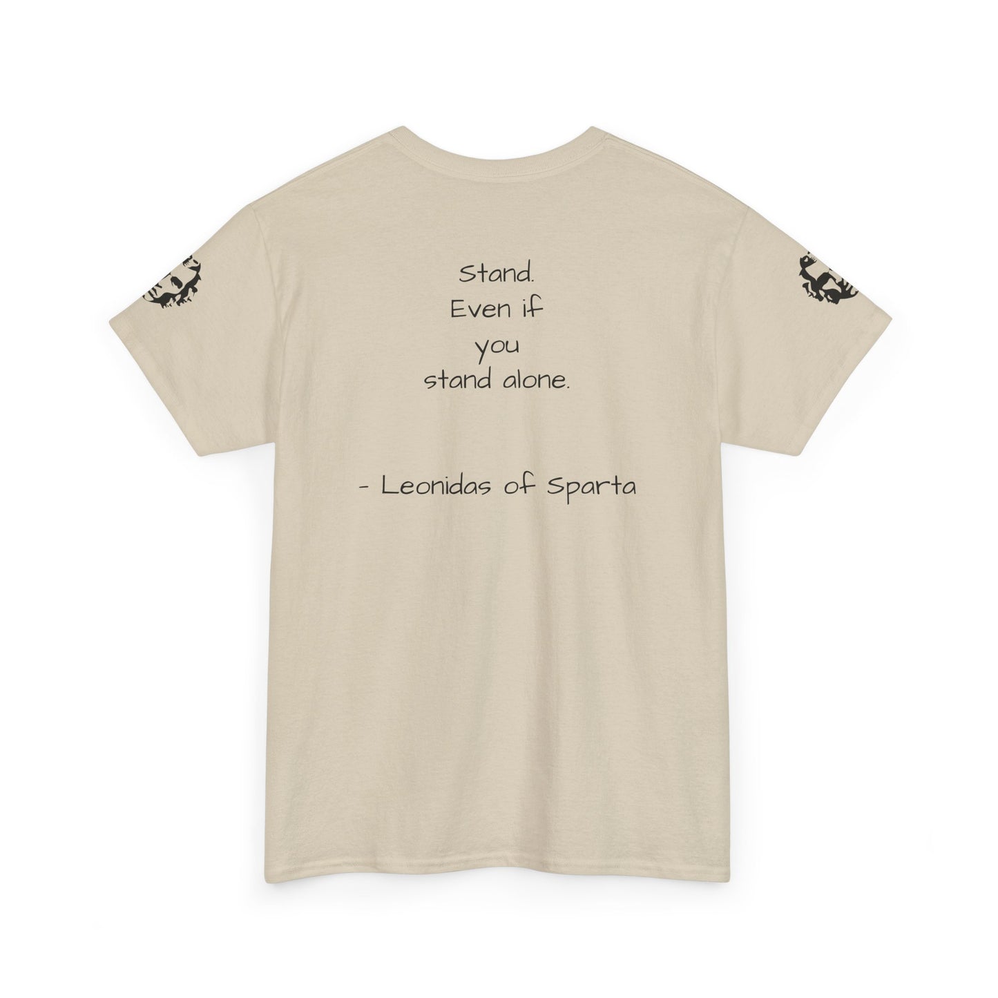 Leonidas of Sparta T‑Shirt — Classic Spartan Warrior Tee - Divine Rebels Studio