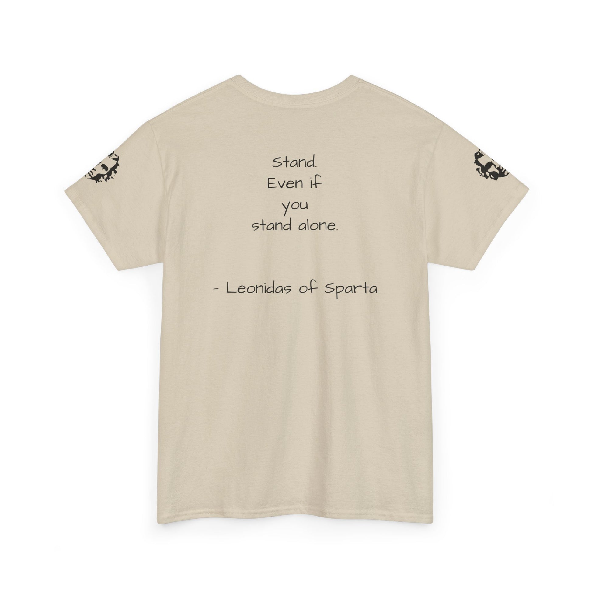 Leonidas of Sparta T‑Shirt — Classic Spartan Warrior Tee - Divine Rebels Studio