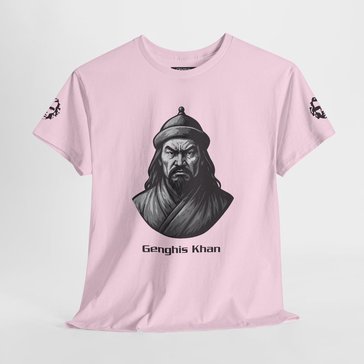 Genghis Khan — 'If you're afraid don't do it' Quote Unisex T-shirt - Divine Rebels Studio