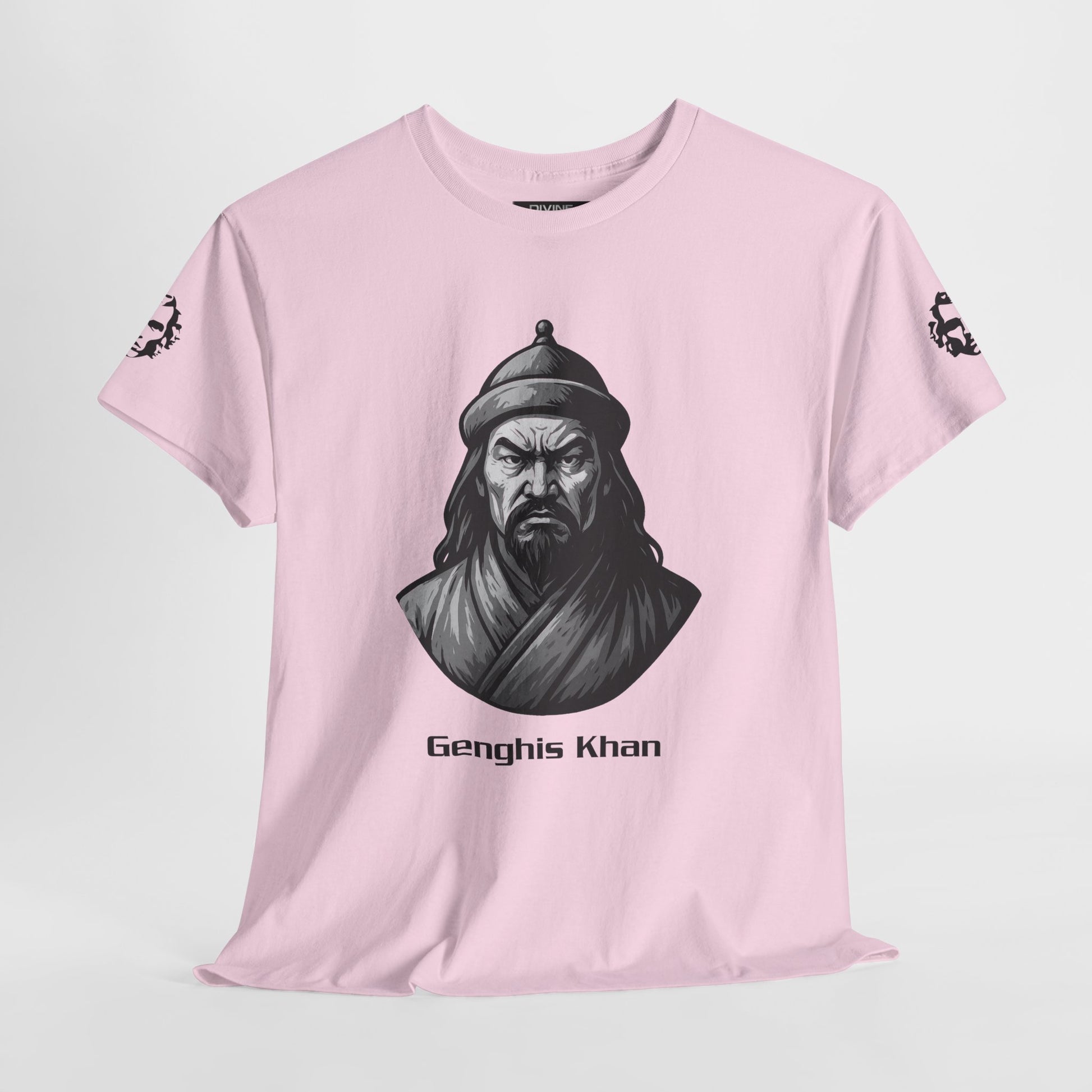 Genghis Khan — 'If you're afraid don't do it' Quote Unisex T-shirt - Divine Rebels Studio