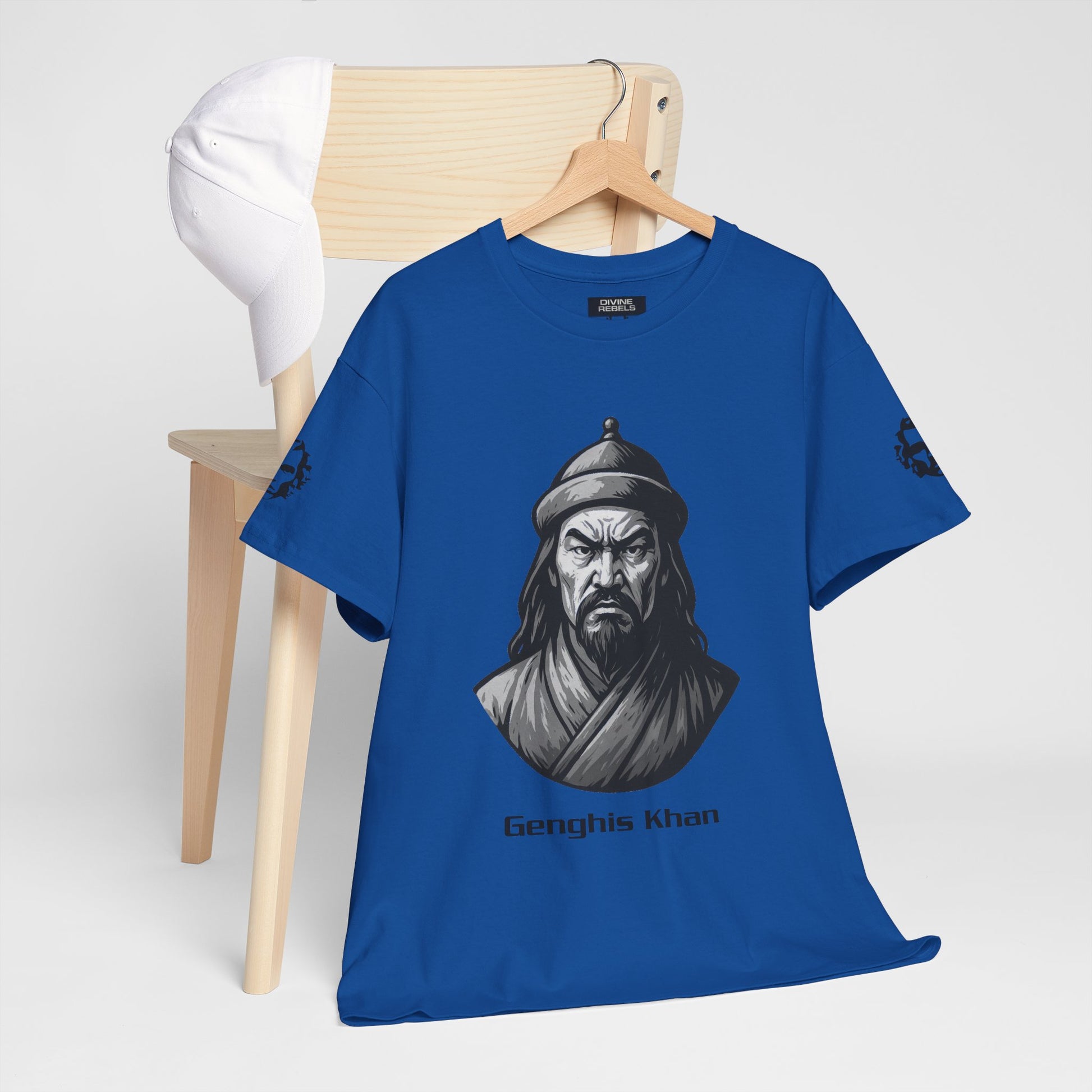 Genghis Khan — 'If you're afraid don't do it' Quote Unisex T-shirt - Divine Rebels Studio