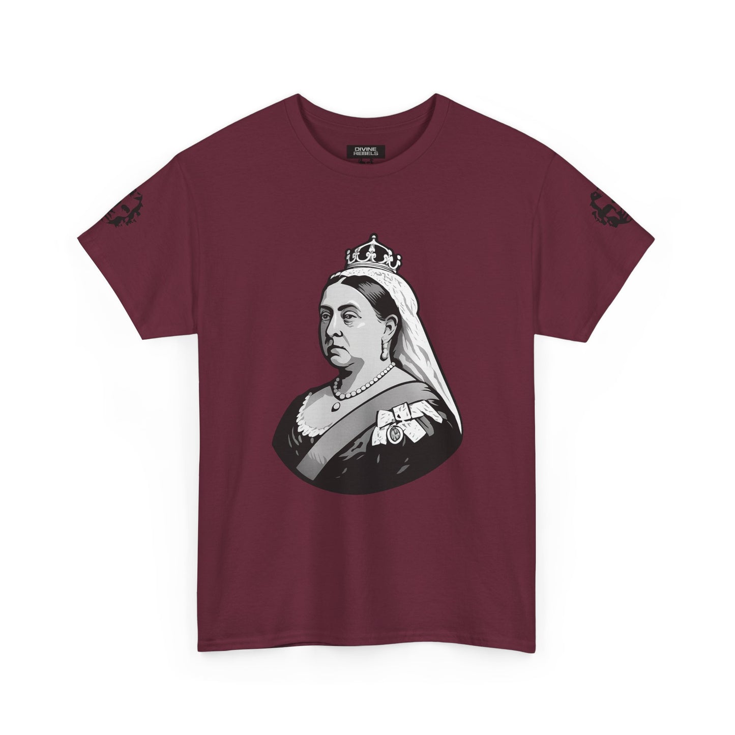 Queen Victoria Tee — "I may have the body of a frail woman…" - Divine Rebels Studio