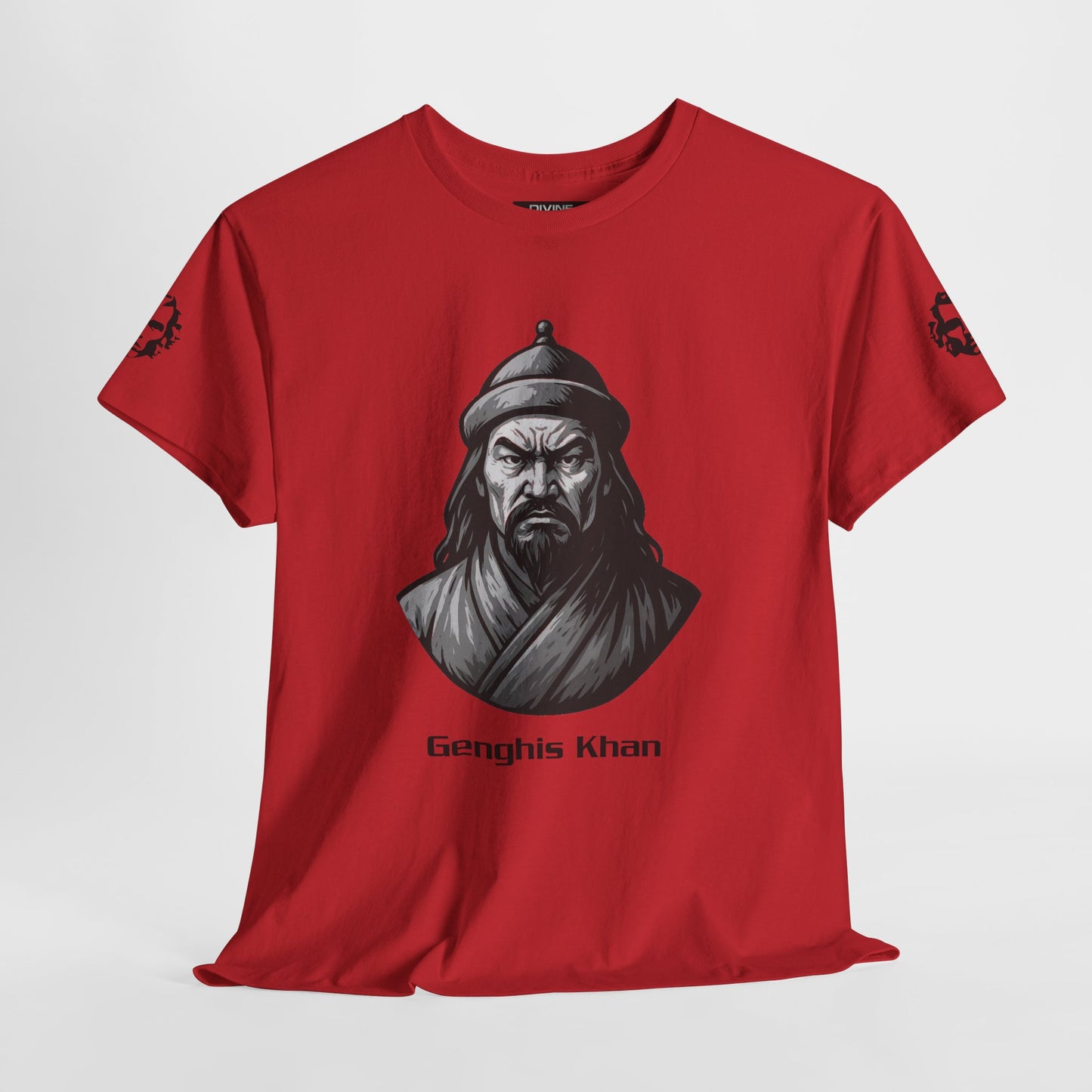 Genghis Khan — 'If you're afraid don't do it' Quote Unisex T-shirt - Divine Rebels Studio