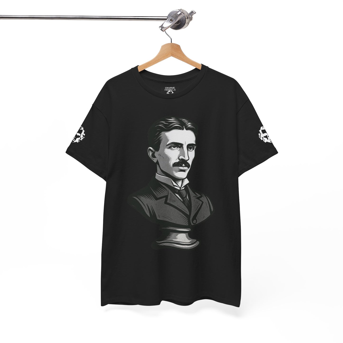 Nikola Tesla Quote Graphic Shirt - Divine Rebels Studio