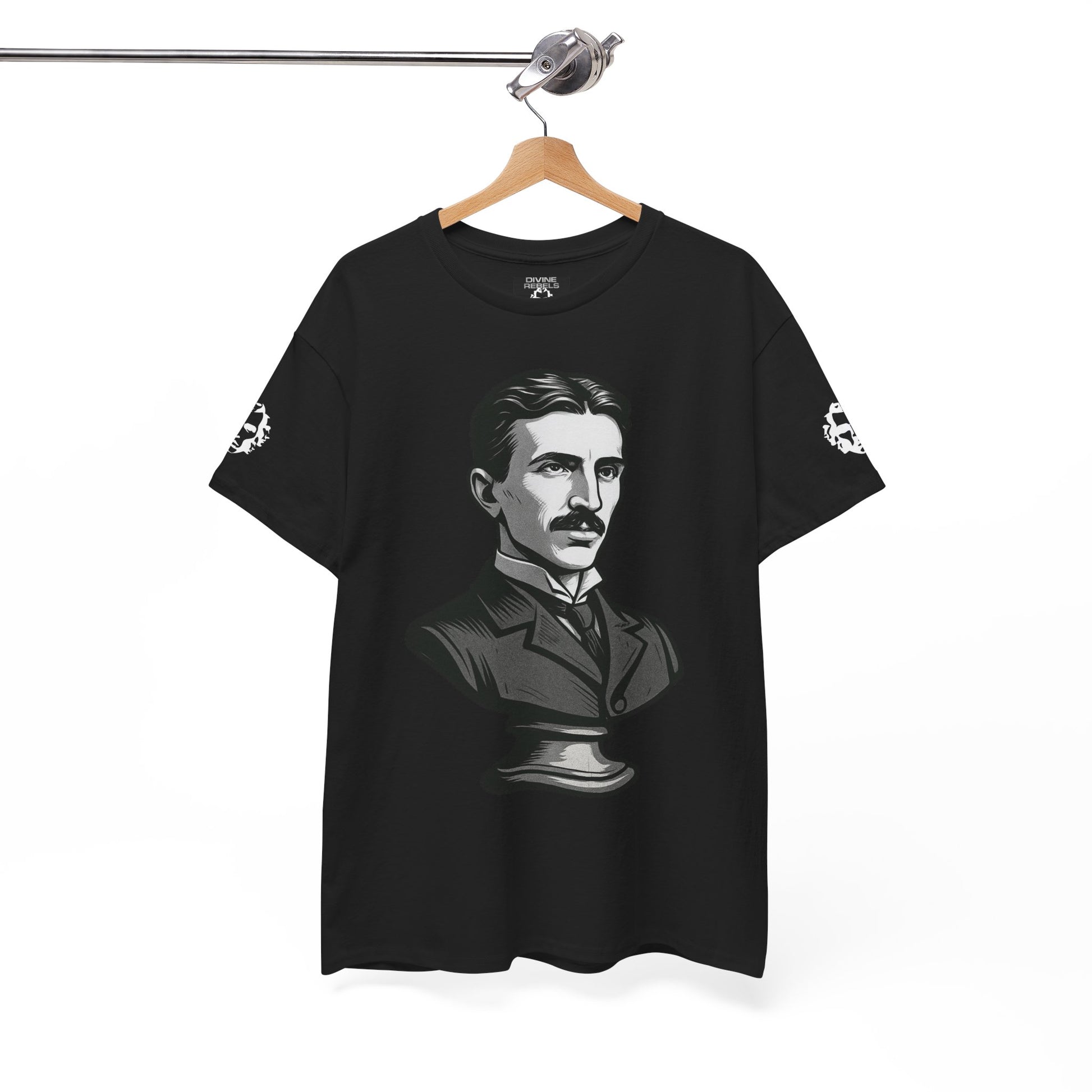 Nikola Tesla Quote Graphic Shirt - Divine Rebels Studio