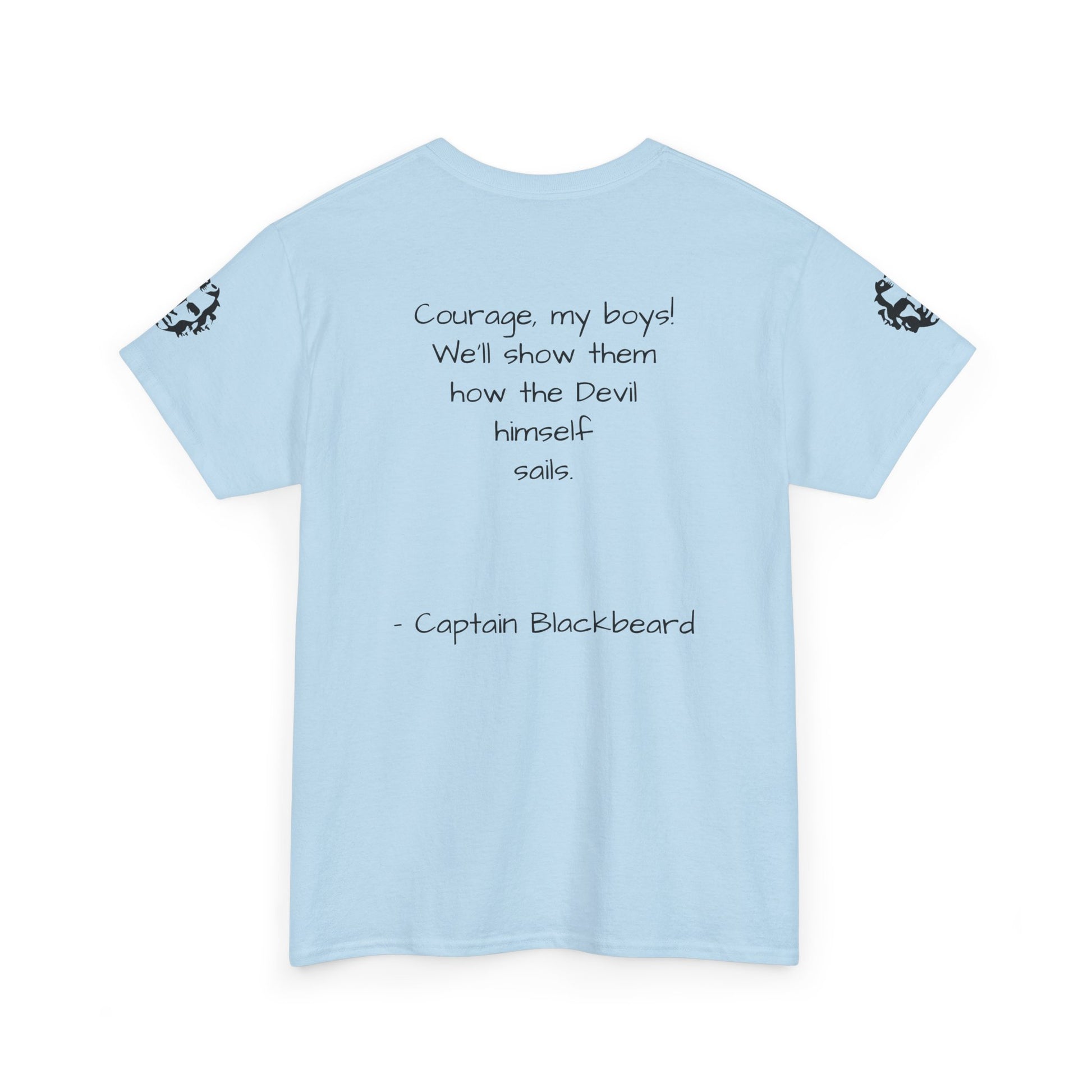 Captain Blackbeard (Edward Teach / Thatch) T-Shirt - Divine Rebels Studio